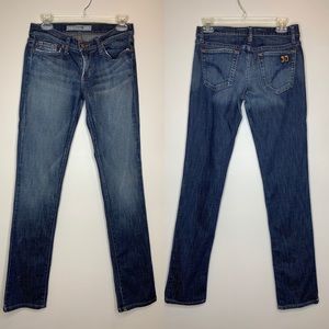 Joe's Jeans Gigi Low Rise Straight Leg Jeans